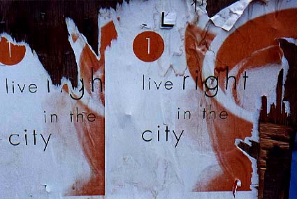 Live High in the City, Vancouver, 1997, M. Soules
