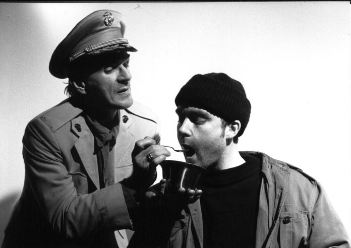 States of Shock: Ron Sauve (the Colonel) and Vincent Gale (Stubbs), Caroline Coutts Photo, 1973