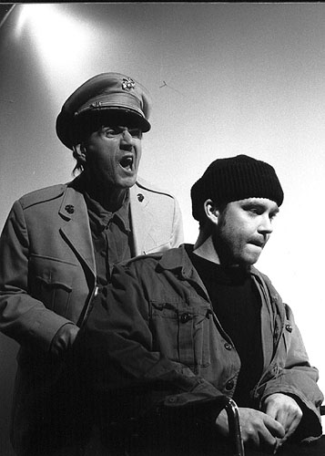 States of Shock: Ron Sauve (the Colonel) and Vincent Gale (Stubbs), Caroline Coutts Photo, 1973