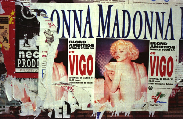 Blonde Ambition; Vigo, Spain; 1990 (c) Marshall Soules