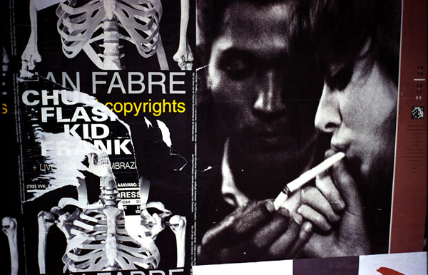 Flash Kid (Copyrights), Amsterdam, 1995 (c) Marshall Soules