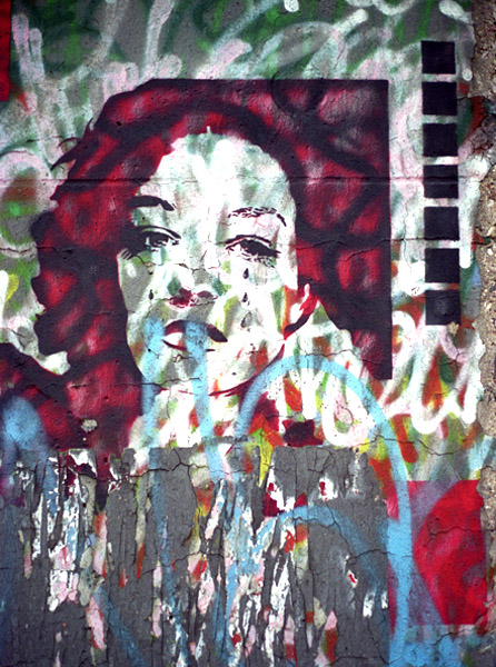 Diva (Berlin Wall 6), 1995 (c) Marshall Soules